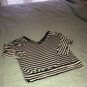 White House Black Market Striped Top